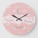 Recherche de rose gris chambre enfant horloges Petite fille