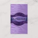 Recherche de violette africaine cartes visite Élégant