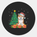 Suche nach akita inu aufkleber Weihnachtsbaum