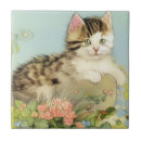 Suche nach vintage katze fliesen Blume