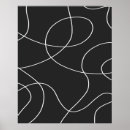 Suche nach schwarze linien poster Modern