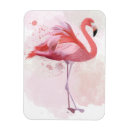Recherche de flamants roses magnets Aquarelle