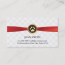Recherche de pet care cartes visite Animal de compagnie