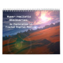 Recherche de science fiction calendriers Paysage