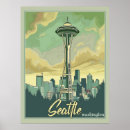 Suche nach seattle poster Smaragdgrüne stadt