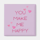 Recherche de coeur heureux magnets Pour elle