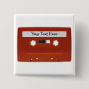 Recherche de cassette badges Musique