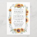 Recherche de watercolor sunflower invitations Tournesol