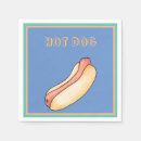 Recherche de hot dogs serviettes Nourriture