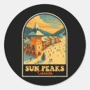 Recherche de vintage sun autocollants Ski