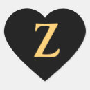 Recherche de z initial autocollants Monogramme