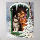 Suche nach weihnachtskatzen poster Festlich