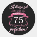 Suche nach 75 geburtstag aufkleber Lustig