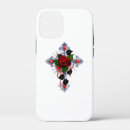 Recherche de croix gothique iphone coques Rouge