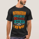 Recherche de mathématiciens tshirts Pour