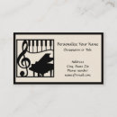 Suche nach musikstudio visitenkarten Klavier