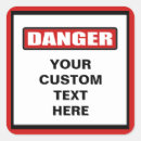 Recherche de en danger autocollants Coutume