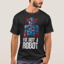 Recherche de data nerd tshirts Robot
