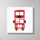 Suche nach bus leinwandbilder Rot