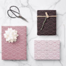 Recherche de blanc brun papier cadeau Motif géométrique