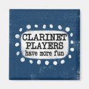 Recherche de musicien magnets Clarinette