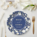 Recherche de floral wedding assiettes Bride