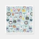 Recherche de motif renard serviettes Lapin