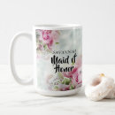 Recherche de fleur vie tasses Maid of honor