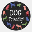 Recherche de animal silhouettes autocollants Chien