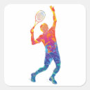 Suche nach tennisspiel aufkleber Athlet