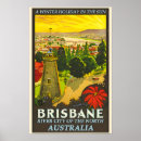 Suche nach brisbane poster Vintag