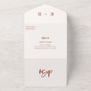 Recherche de neige invitations Boho