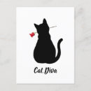 Recherche de le chat noir cartes postales Amoureux des chats