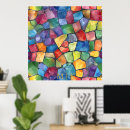 Suche nach buntglas poster Elegant