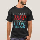 Suche nach tot oder lebendig tshirts Geschichte