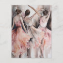 Recherche de danseurs classiques cartes postales Vintage