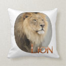 Recherche de roi de la jungle coussins Faune