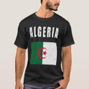Recherche de fierté algérienne tshirts Drapeau