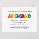 Recherche de drapeau gai invitations Épouser