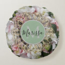 Recherche de fleurs stylisées coussins Moderne