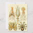 Recherche de poulpe vintage invitations Calmar