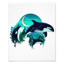 Recherche de baleine bleue posters Orques