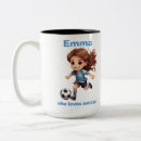 Recherche de fille du football tasses Sport