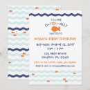 Recherche de poisson rouge anniversaire invitations Mignon