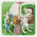 Recherche de panier de pâques autocollants Vintage
