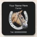 Recherche de fer à cheval dessous de verres Chevaux