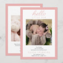 Recherche de pink faire part naissance Petite fille