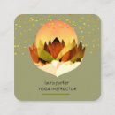 Recherche de meditation cartes visite Instructeur de yoga