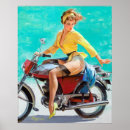 Suche nach retro motorrad poster Pinup