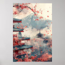 Suche nach japanische pagode poster Fuji